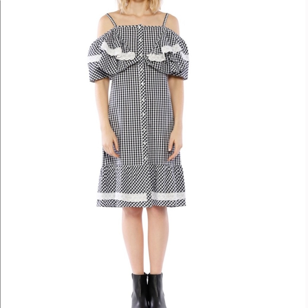 NWT Walter Baker Cold Shoulder Dress